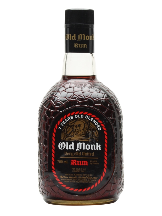 Old Monk XXX Black Rum 37,5 % 0,7 l