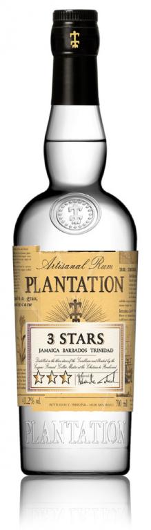 Plantation White Rum 41,2 % 0,7 l