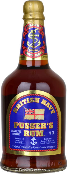 Pussers British Navy 54,5 % 0,7 l