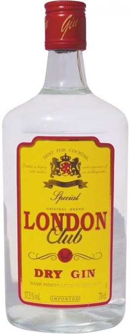 London Club Dry Gin 37,5 % 0,7 l